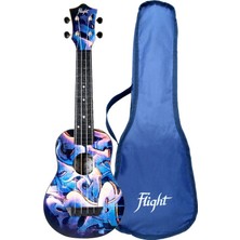 Flight TUS40 Graffiti Travel Soprano Ukulele