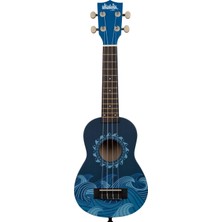 Kala Ukadelic Soprano Ukulele (Deep Blue)