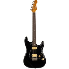 Jet Guitars Jet JS-400 Bk H Elektro Gitar (Black)