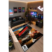 Gamer Collection Kişiye Özel Üretim Dekoratif Kaymaz Taban Oyun Odası Halısı – Dijital Baskı Yıkanabilir – Farklı Ölçü Seçenekleri Dijital Baskı Halı