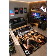Gamer Collection Kişiye Özel Üretim Dekoratif Kaymaz Taban Oyun Odası Halısı – Dijital Baskı Yıkanabilir – Farklı Ölçü Seçenekleri Dijital Baskı Halı