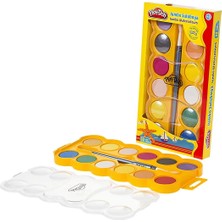 Play-Doh 12 Renk Sulu Boya Jumbo 40 mm