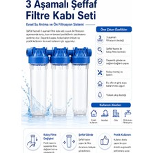 Sumemba Bina Girişi 3'lü 3/4 Filtre Kabı