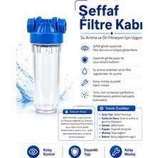 Sumemba Bina Girişi Tekli 3/4 Filtre Kabı