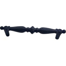 Uravas Store Antika Tarz Dekoratif Pirinç Yeni Sütun Mobilya Kulbu - 192MM, Oksit