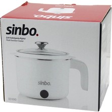 Uravas Store Elektrikli Fonksiyonlu Pişirici Çelik Tencere 800ML 400W Buharda Pişirme Aparatı Cam Kapak SCO-5043 (5047)