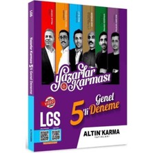 Altın Karma Yayınları 8. Sınıf Deneme Lgs 5'li Yazarlar Karması