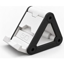 Nakshi 3 Kademeli Ayarlanabilir Telefon ve Tablet Standı – Katlanabilir Masaüstü Tutucu, 50° 60° 70° Açılı Destek