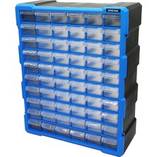 Uravas Store 60LI Asmalı Monoblock Çekmece Seti 38.1X15.7X47.5CM Herhangi Bir Renk Gönderilir (5528)