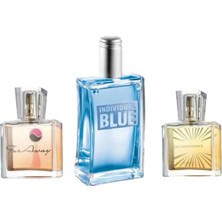Uravas Store Avon Individual Blue 100 ml Edt + Far Away 30 ml + Incadessence 30 ml Parfüm Seti, Unisex