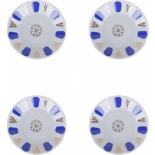 Uravas Store Porland Mavi Yaldız Çay Tabağı 11CM 4 Lü 04POR005232 4129600000970
