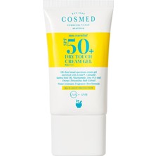 Uravas Store Cosmed Yağlı Ciltler Için Suya Dayanıklı, Mat Bitişli Güneş Kremi SPF50+ - Dry Touch Cream Gel SPF50+ - 40 ml
