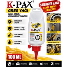 K-Pax Sarı Gres Yağı Tüp Genel Amaçlı Kullanım 100 ml 1 Adet