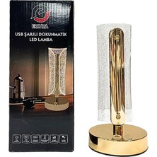 Uravas Store USB Şarjlı Dokunmatik Abajur LED Lamba