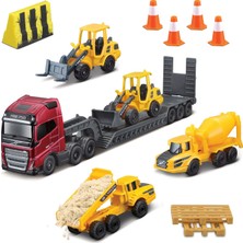 Maisto Mini Work Machines Freight Haulers Oyun Seti 12630 Model 1