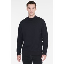 Altınyıldız Classics Pamuklu Standart Fit Normal Kesim Yarım Balıkçı Yaka Sweatshirt