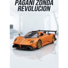 Farbu Oyuncak Hobbiez Lisanslı Pagani Zonda  Kapıları Açılabilir Model Diecast 1.36 Ölçek Metal Model Araç