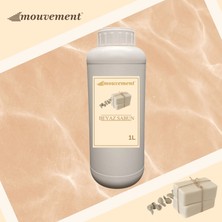 Mouvement Beyaz Sabun Reed Diffuser Refill 1000 ml - Oda Kokusu Yedek Şişesi + 20 Adet Çubuk