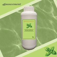 Mouvement Fesleğen Reed Diffuser Refill 1000 ml - Oda Kokusu Yedek Şişesi + 20 Adet Çubuk