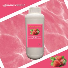 Mouvement Çilek Reed Diffuser Refill 1000 ml - Oda Kokusu Yedek Şişesi + 20 Adet Çubuk