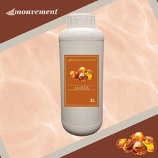 Mouvement Amber Reed Diffuser Refill 1000 ml - Oda Kokusu Yedek Şişesi + 20 Adet Çubuk