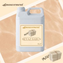 Mouvement Beyaz Sabun Reed / Çubuklu Oda Kokusu Refill 5 Lt Bidon - Ekonomik Boy + 100 Adet Çubuk