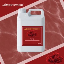 Mouvement Gül Reed / Çubuklu Oda Kokusu Refill 5 Lt Bidon - Ekonomik Boy + 100 Adet Çubuk