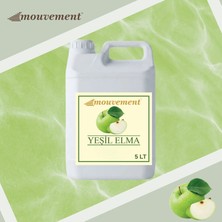 Mouvement Yeşil Elma Reed / Çubuklu Oda Kokusu Refill 5 Lt Bidon - Ekonomik Boy + 100 Adet Çubuk