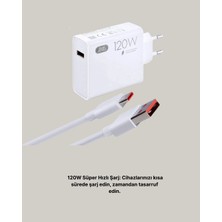 Renas Store 120W Mi Turbo Akıllı Tanıma Çipli Hızlı Şarj Cihazı Taşınabilir ve Dayanıklı