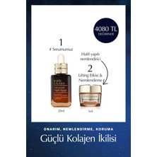 Estee Lauder 20ml Onarıcı Serum ve 5ml Supreme Soft Nemlendirici - Tüm Cilt Tipleri İçin Güçlü Kolajen İkilisi