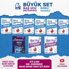 Nartest 6. Sınıf Büyük Set ( Baş Ucu- Soru Hazinesi)