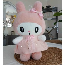 Sevgi Butik My Melody Şık Elbiseli Peluş Oyuncak