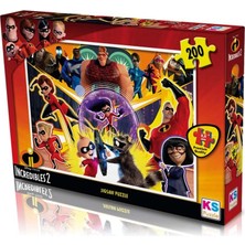 NW NessiWorld Nessiworld Incredibles 2 Puzzle 200 Parça