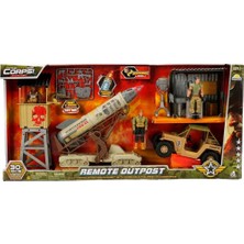 NW NessiWorld Sesli ve Işıklı The Corps Remote Outpost Oyun Seti