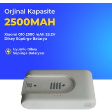 Ümit Maker Xiaomi G10 2500 Mah 25.2V Dikey Süpürge Batarya