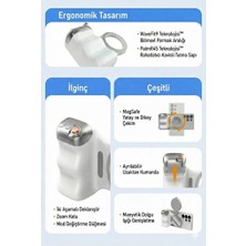Renas Store Magsafe Selfie Çubuğu Kamera Kolu Profesyonel Çekim Zoom