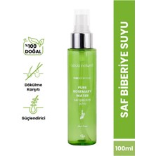 Bade Natural Biberiye Suyu Dökülme Karşıt ve Saç Uzamasını Destekleyici Saç Toniği  %100 Doğal  100 ml