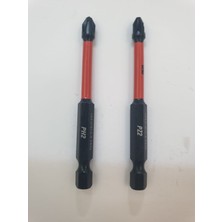 İzeltaş Darbeli Bits Uçlar (1 Adet Ph2*75 , 1 Adet Pz2*75)