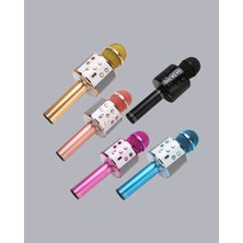 Renas Store Taşınabilir Karaoke Mikrofon – Bluetooth, USB ve Aux Girişli