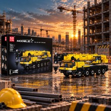 Mould King 17073 LTM 1110 Mobil Vinç Yapım Seti | 3.218 Parça