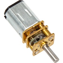 Meon Robotik Otomasyon 6V 12MM 100 Rpm Redüktörlü Mikro Dc Motor N20