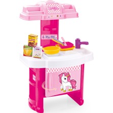 Dolu Unicorn Şefin Mutfak Seti 2516 19 Parça 2 - 4 Yaş Arası Çocuklar İçin Eğlenceli Oyun
