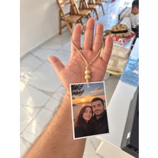 Lion Tasarım Dünyası Kişiye Özel Fotoğraflı Dikiz Aynası Süsü Sevgiliye, Aileye ve Arkadaşa Hediye Araba Dikiz Aynası Süsü Aksesuar