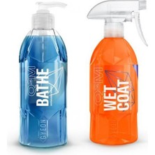 Gyeon Quartz Gyeon Set Bathe Şampuan 400ML + Wetcoat Hızlı Cila 1000ML