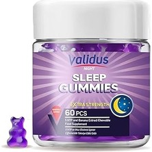 Renas Store Validus Sleep Jasmine Lavander Melissa Banana 60 Gummies