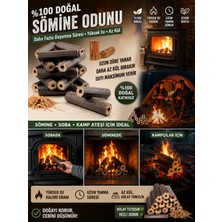 Vadi Orman İnam 10 Kg Preslenmiş Briket Şömine Odunu