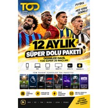 Tod 12 Aylık Süper Dolu Paketi (Web + Cep + Tablet + Smart Tv)