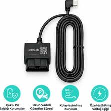 Botslab 360+ Obd Akıllı Park Kiti Araç Kamerası Güç Kablosu