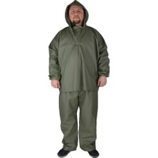 Kaptan Yağmurluk Balıkçı Takımı Üstten Giymeli Outdoor Kullanım İçin Su Geçirmez Özellik