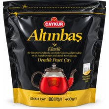 Çaykur Altınbaş Demlik Poşet Çayı 5gr 80 Adet (Net 400GR)